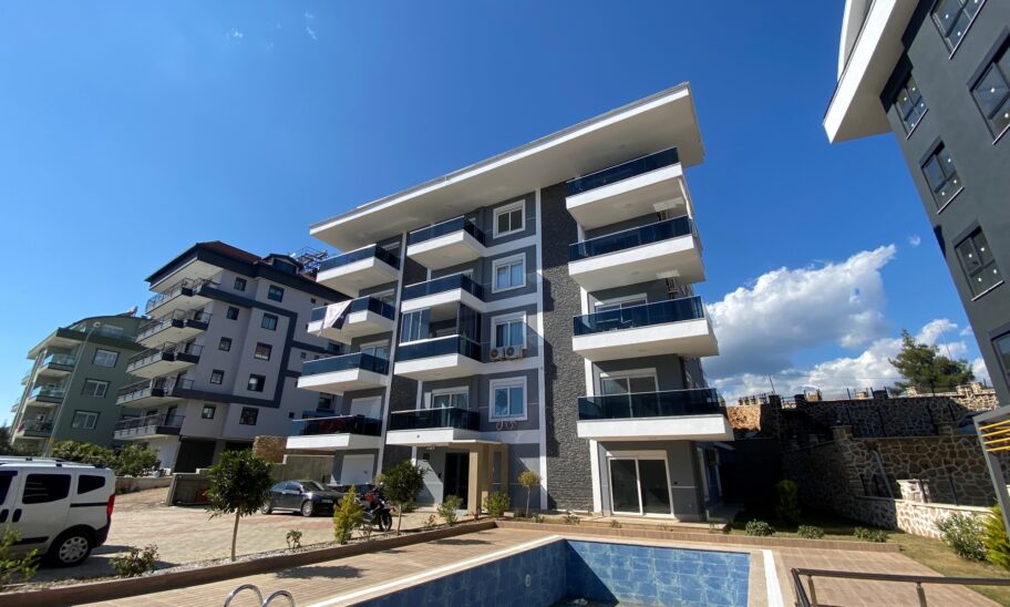 4 Room New Apartment For Sale In Oba Alanya 13