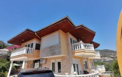 5 Room Private Villa For Sale In Tepe Alanya 1