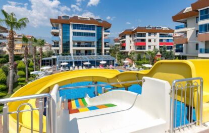 Full Activity 5 Room Duplex For Sale In Oba Alanya 1