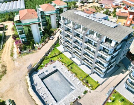 Umeblowane 2 pokojowe mieszkanie na sprzedaż w Kargicak Alanya 4