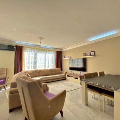 Furnished 3 Room Apartment For Sale In Oba Alanya 4