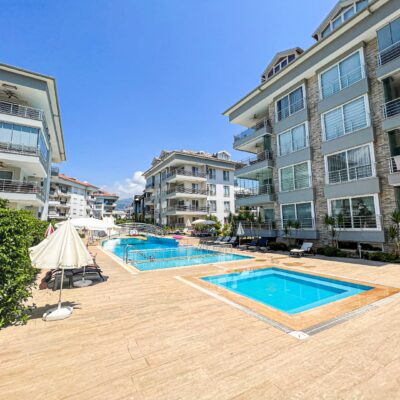 Furnished 3 Room Apartment For Sale In Oba Alanya 40