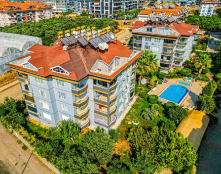 Furnished 3 Room Apartment For Sale In Oba Alanya 42