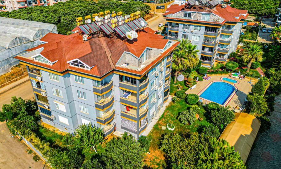 Furnished 3 Room Apartment For Sale In Oba Alanya 42