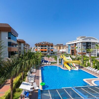 Furnished 3 Room Apartment For Sale In Oba Alanya 60