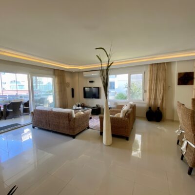 Möblierte 4-Zimmer-Wohnung zum Verkauf in Oba Alanya 10