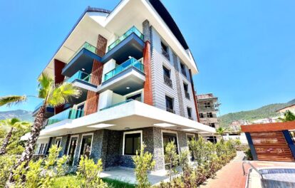 Garden Duplex With 5 Room For Sale In Oba Alanya 13