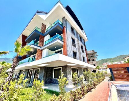 Garten-Duplex mit 5 Zimmern zum Verkauf in Oba Alanya 13