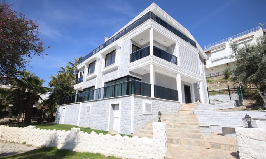 Luxuriöse möblierte 4-Zimmer-Villa zum Verkauf in Kargicak Alanya 14