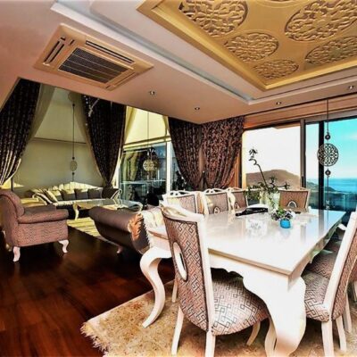 Luxuriös möblierte 6-Zimmer-Villa zum Verkauf in Alanya 2