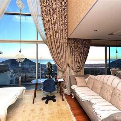 Luxuriös möblierte 6-Zimmer-Villa zum Verkauf in Alanya 8