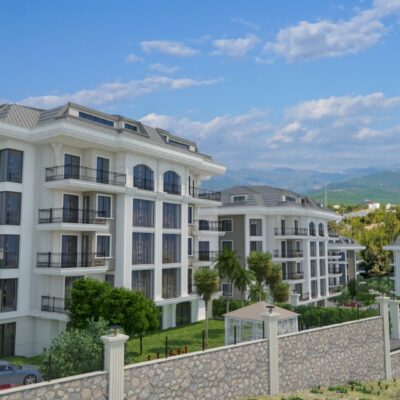 Moderne leiligheter til salgs i Oba Alanya egnet for tyrkisk statsborgerskap 3