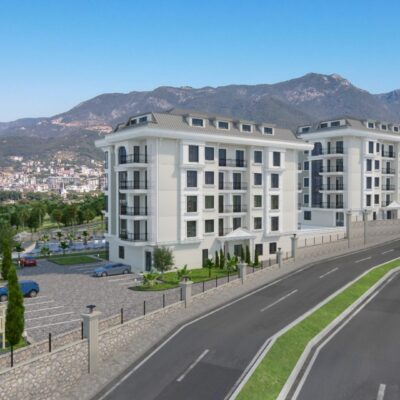 Moderne leiligheter til salgs i Oba Alanya egnet for tyrkisk statsborgerskap 4