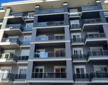 Neu gebaute 2-Zimmer-Wohnung zum Verkauf in Avsallar Alanya 1