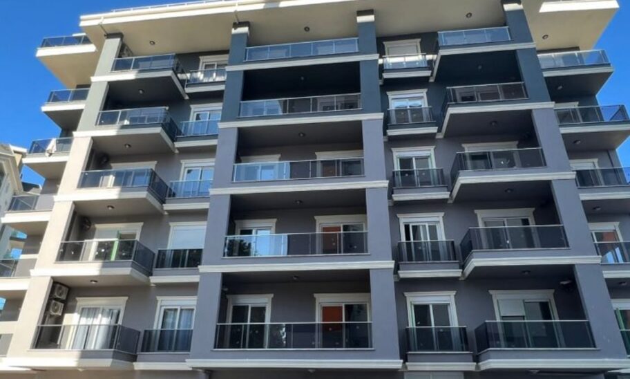 Neu gebaute 2-Zimmer-Wohnung zum Verkauf in Avsallar Alanya 1