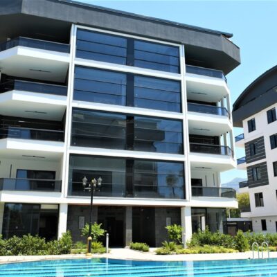 Nybygget 3 roms leilighet til salgs i Oba Alanya 14