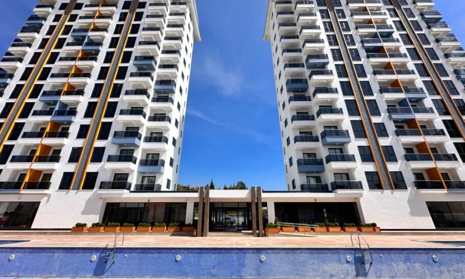 Neu gebaute günstige 3-Zimmer-Wohnung zum Verkauf in Mahmutlar Alanya 7