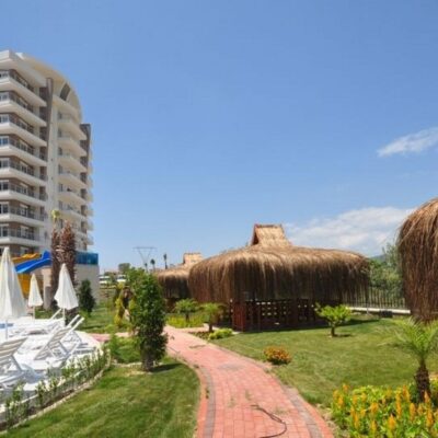 Продается 2-комнатная дешевая квартира с видом на море в Алании, Авсаллар, Турция 1