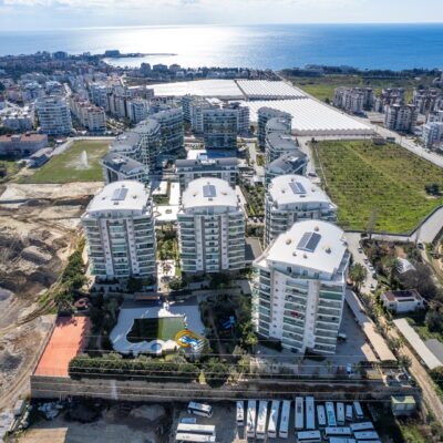 Продается 2-комнатная дешевая квартира с видом на море в Алании, Авсаллар, Турция 8