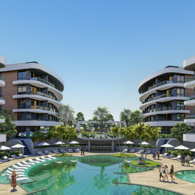 Suitable For Citizenship Flats For Sale In Alanya With Payment Plan 4