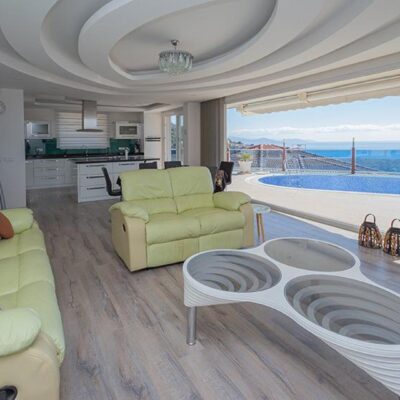 Ultralyxig privat villa till salu i Alanya 10