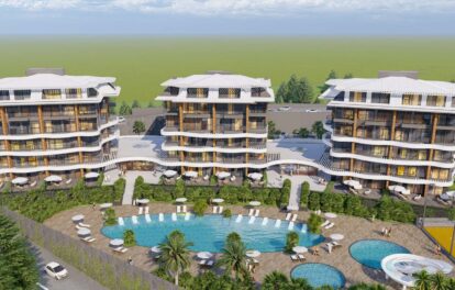 2 Room Flat From Project For Sale In Kargicak Alanya 1