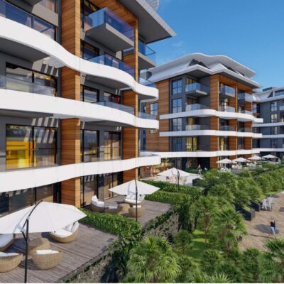 2 Room Flat From Project For Sale In Kargicak Alanya 2
