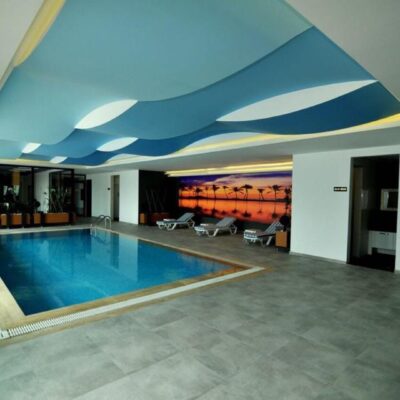2 Room Furnished Flat For Sale In Kestel Alanya 6