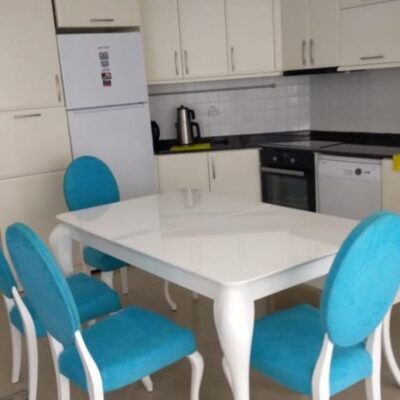 Möblierte 3-Zimmer-Wohnung zum Verkauf in Oba Alanya 8