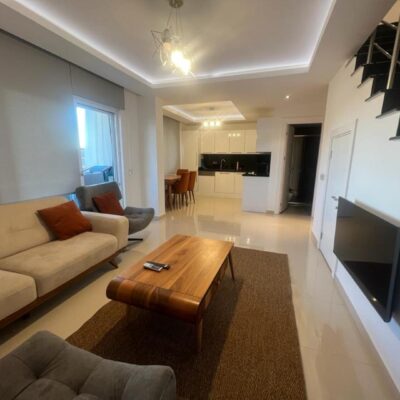 4 roms møblert duplex til salgs i Alanya 10