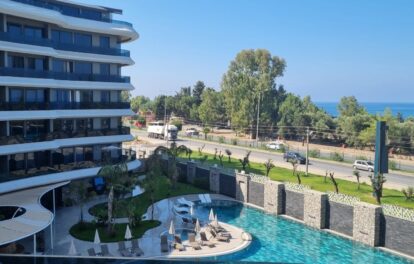 Beachfront 3 Room Apartment For Sale In Kargicak Alanya 8