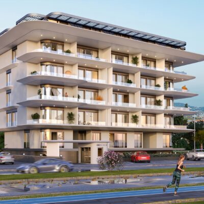 Beachfront Luxury Apartments For Sale In Alanya Kestel 1