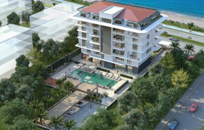 Beachfront Luxury Apartments For Sale In Alanya Kestel 4