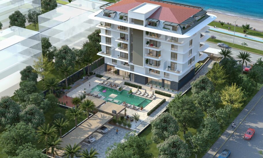 Beachfront Luxury Apartments For Sale In Alanya Kestel 4