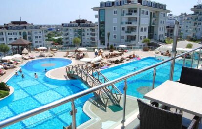 Full Activity 4 Room Duplex For Sale In Oba Alanya 14