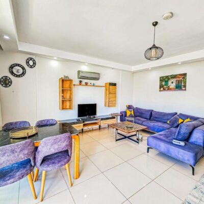 Möblierte 2-Zimmer-Wohnung zum Verkauf in Kestel Alanya 5