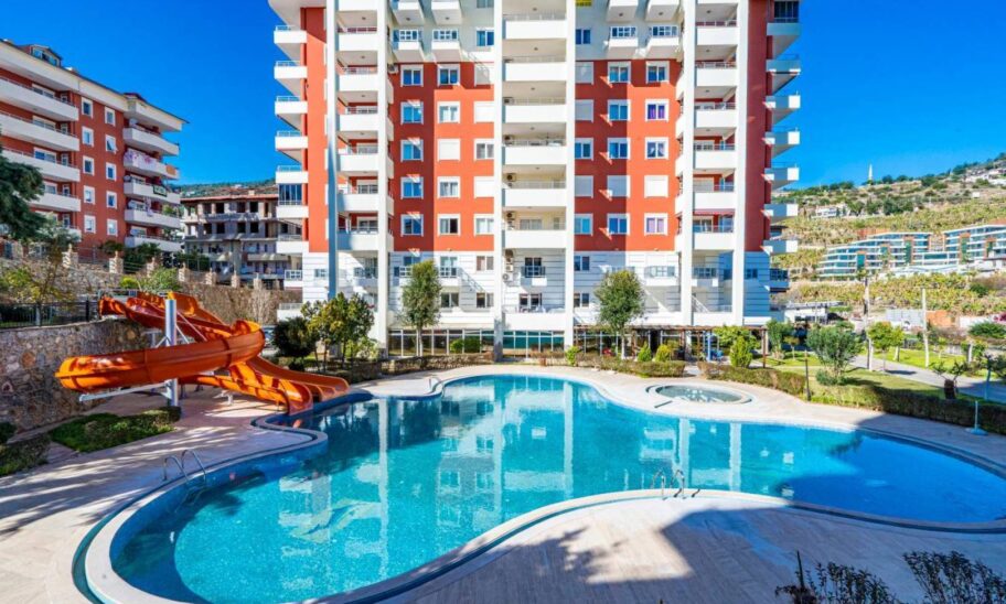 Furnished 3 Room Apartment For Sale In Cikcilli Alanya 15