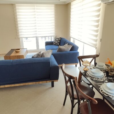 Møblert 3-roms leilighet til salgs i Mahmutlar Alanya 13