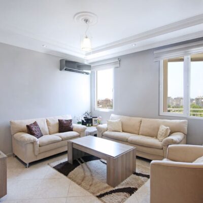 Møblert 3-roms leilighet til salgs i Tosmur Alanya 2