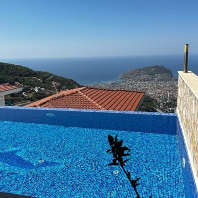 Luxury Sea View 5 Room Villa For Sale In Tepe Alanya 9