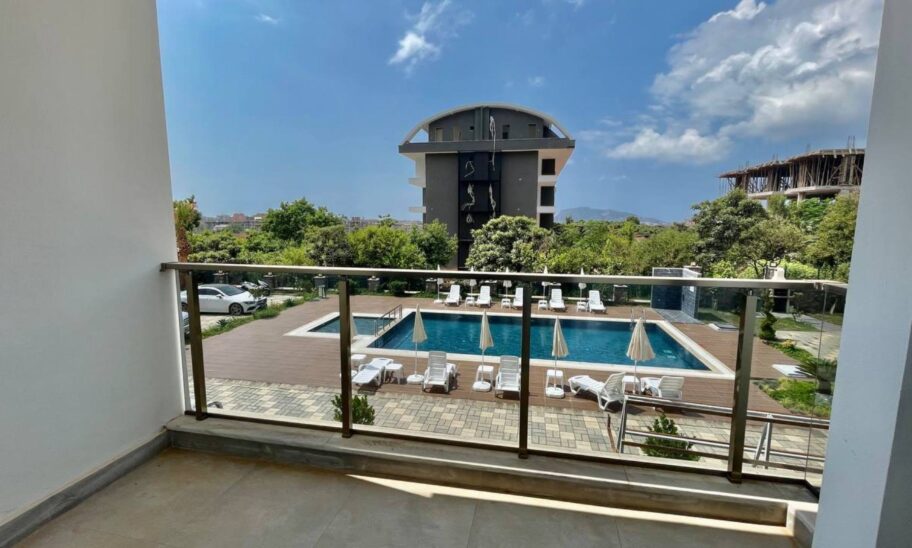 New 2 Room Flat For Sale In Oba Alanya 18