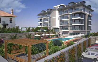 New 5 Room Duplex For Sale In Oba Alanya 13