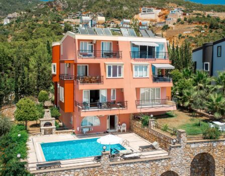 Prodaje se duplex s 4 sobe s pogledom na more u Bektas Alanya 15