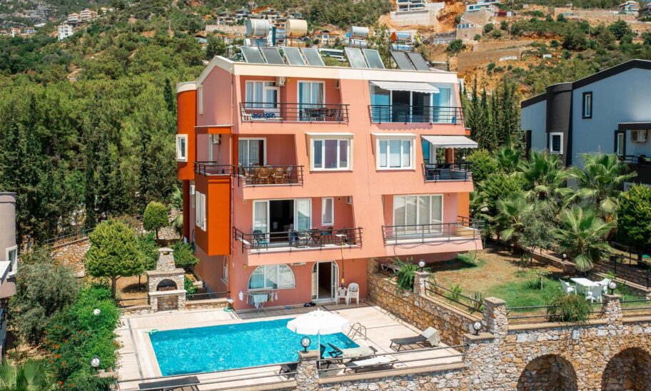 Duplex med 4 rum och havsutsikt till salu i Bektas Alanya 15
