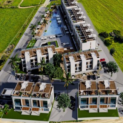 Luxuswohnungen und -villen mit Meerblick zum Verkauf in Zypern Tatlisu 10