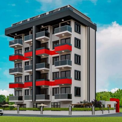 Suitable For Citizenship 2 Room Flat For Sale In Avsallar Alanya 1