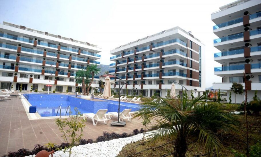 Suitable For Citizenship 3 Room Duplex For Sale In Kestel Alanya 1