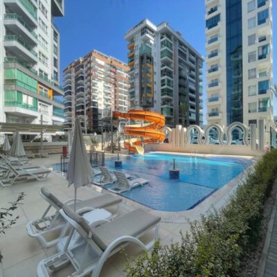2-Zimmer-Wohnung zum Verkauf in der Yekta Blue 3 Residence, Mahmutlar Alanya 4