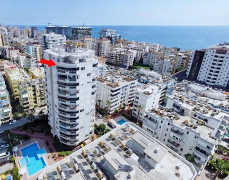 4 roms møblert penthouse duplex til salgs i Mahmutlar Alanya 1