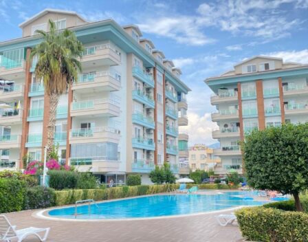 Nahe am Meer gelegene 3-Zimmer-Wohnung zum Verkauf in Kestel Alanya 2